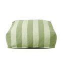 Puf a rayas para sofá modular de exterior