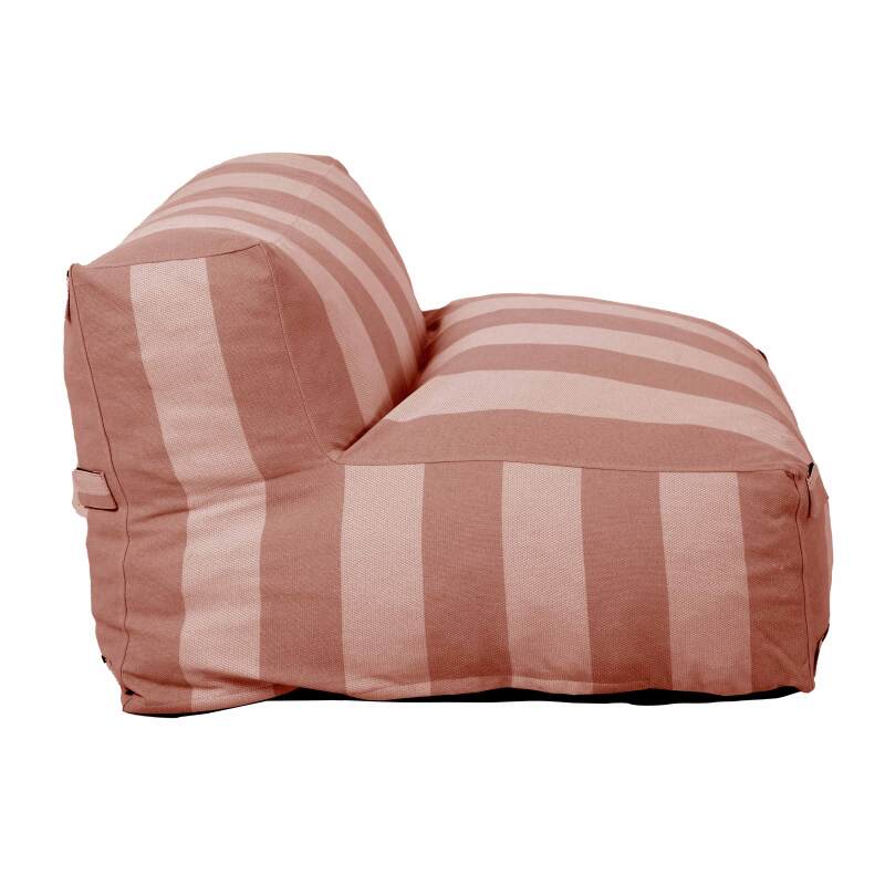 Sillón a rayas para sofá modular de exterior (2/6)