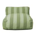 Sillón a rayas para sofá modular de exterior