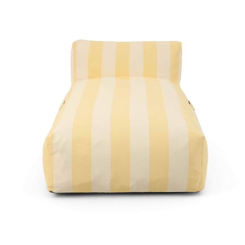 Chaise longue a rayas para sofá modular de exterior (3/6)