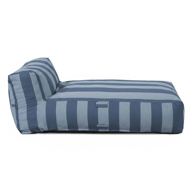 Chaise longue a rayas para sofá modular de exterior (2/6)