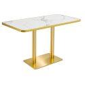 Pata para mesa de metal doble 72 cm