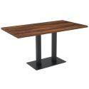 Pata para mesa de metal doble 72 cm