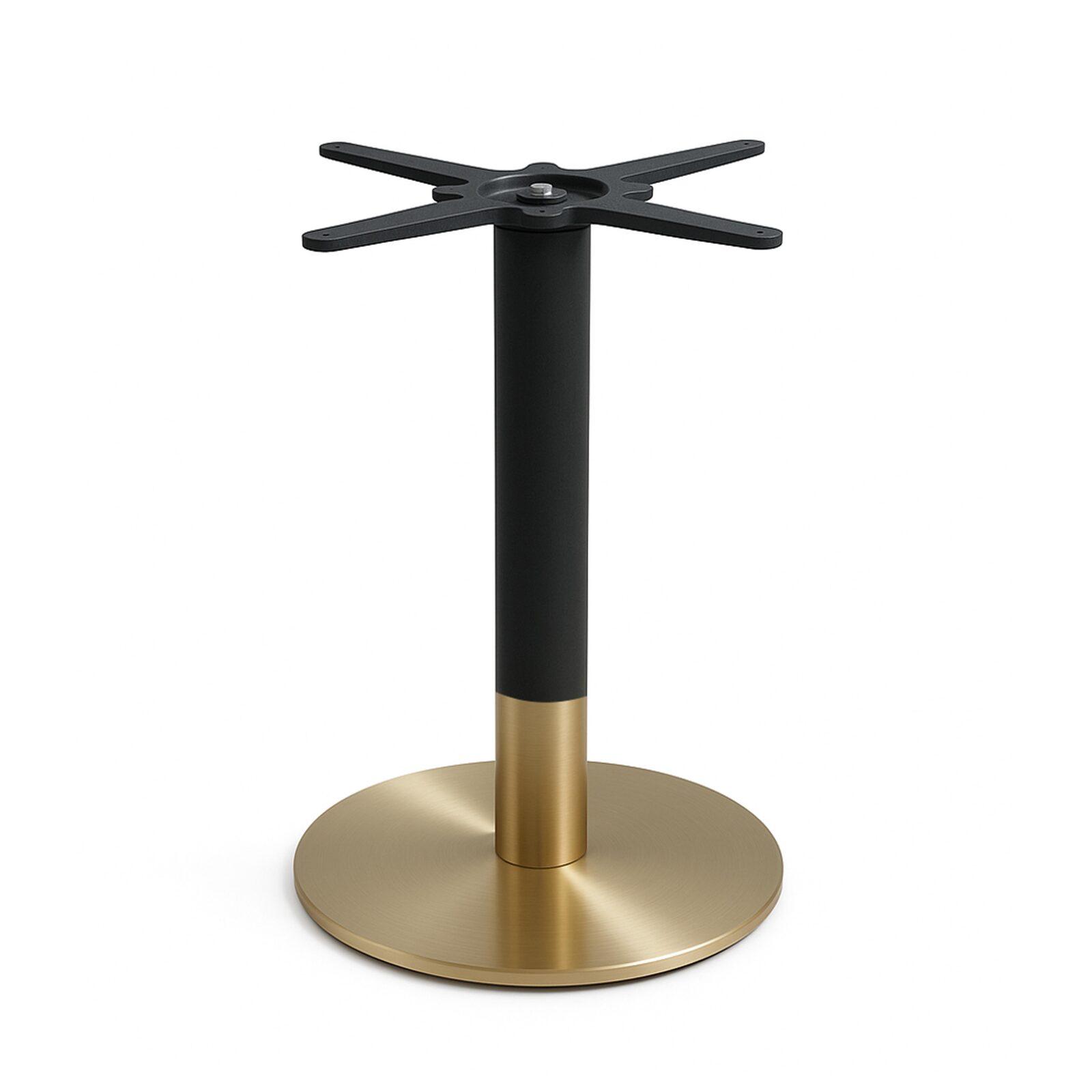 Pata para mesa de metal y hierro fundido 72 cm