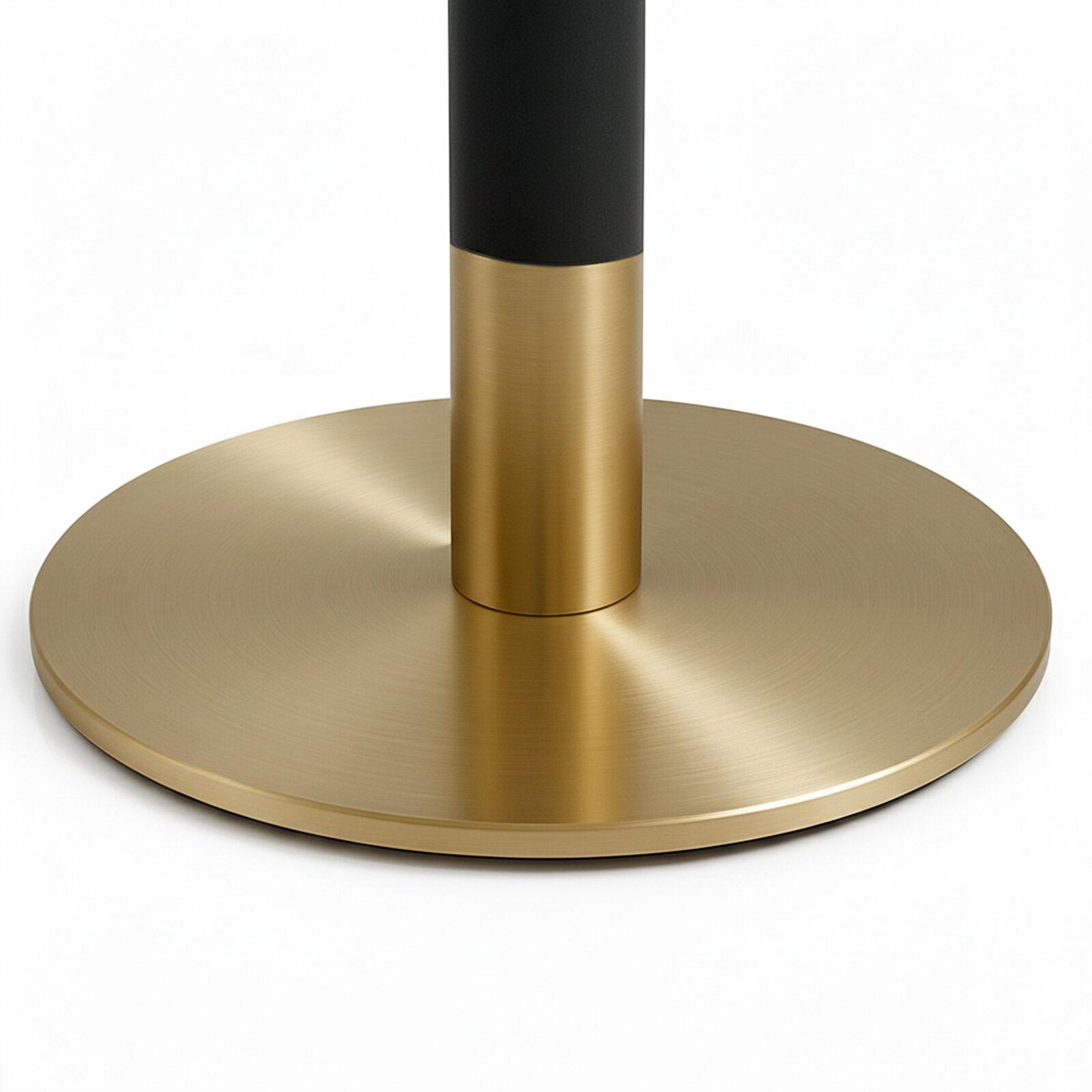 Pata para mesa de metal y hierro fundido 72 cm