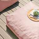 Sofá modular de exterior para 4 personas con 1 sillón, 2 sillones esquineros y 1 puf