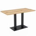 Tablero para de mesa de aglomerado 120x60 cm con revestimiento de melamina