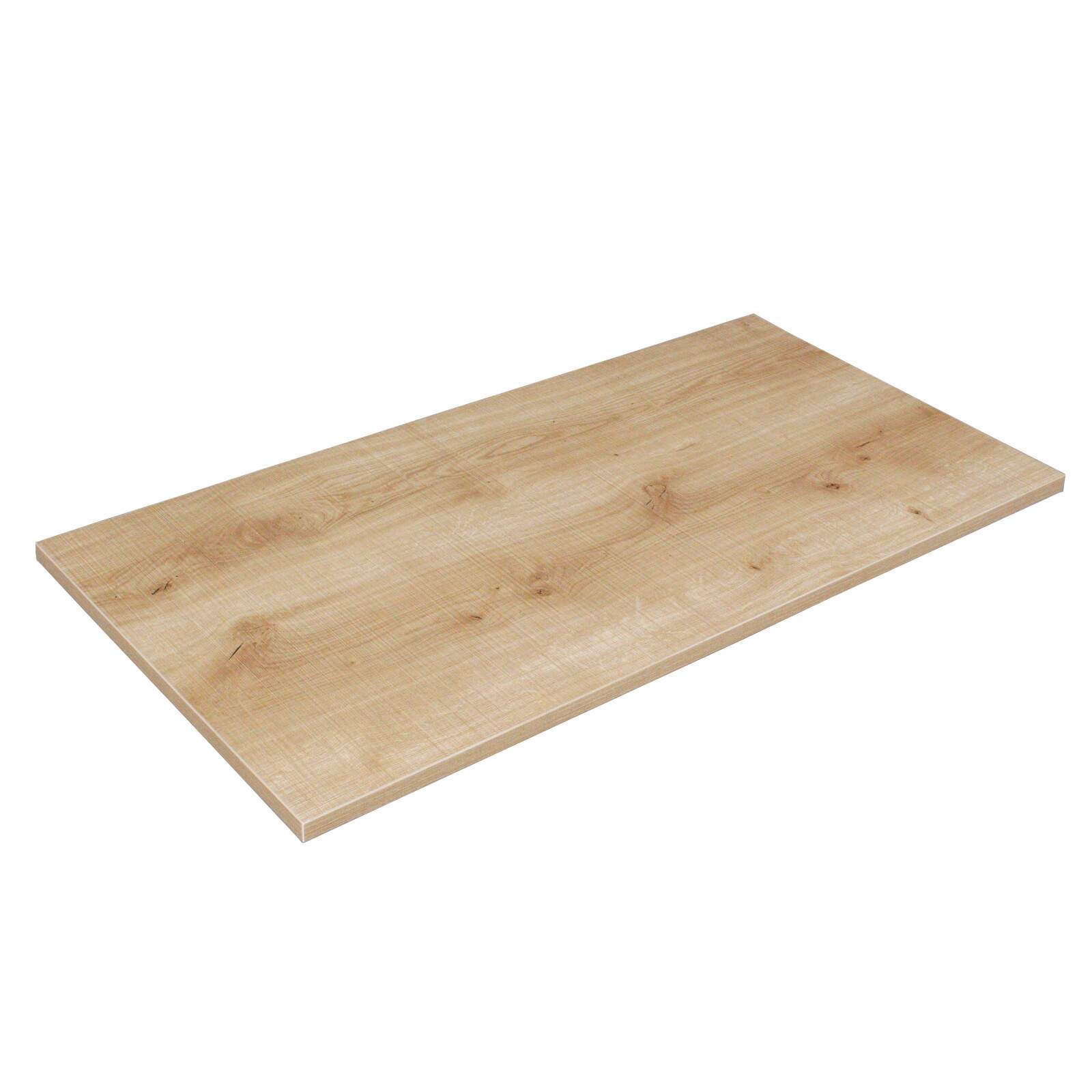 Tablero para de mesa de aglomerado 120x60 cm con revestimiento de melamina