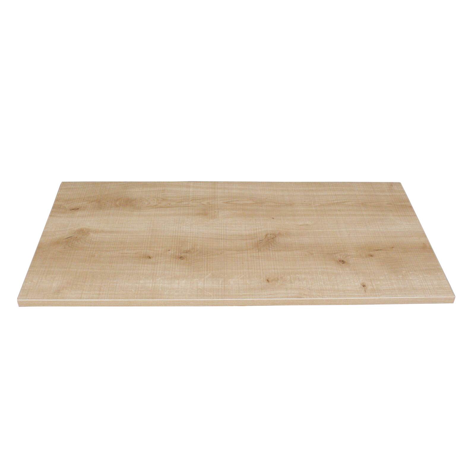 Tablero para de mesa de aglomerado 120x60 cm con revestimiento de melamina