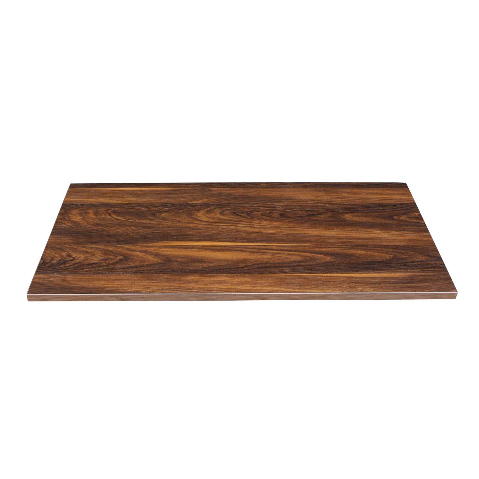 Tablero para de mesa de aglomerado 120x60 cm con revestimiento de melamina