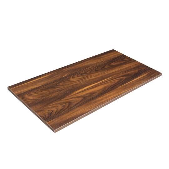 Tablero para de mesa de aglomerado 120x60 cm con revestimiento de melamina | Oviala