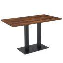 Tablero para de mesa de aglomerado 120x60 cm con revestimiento de melamina