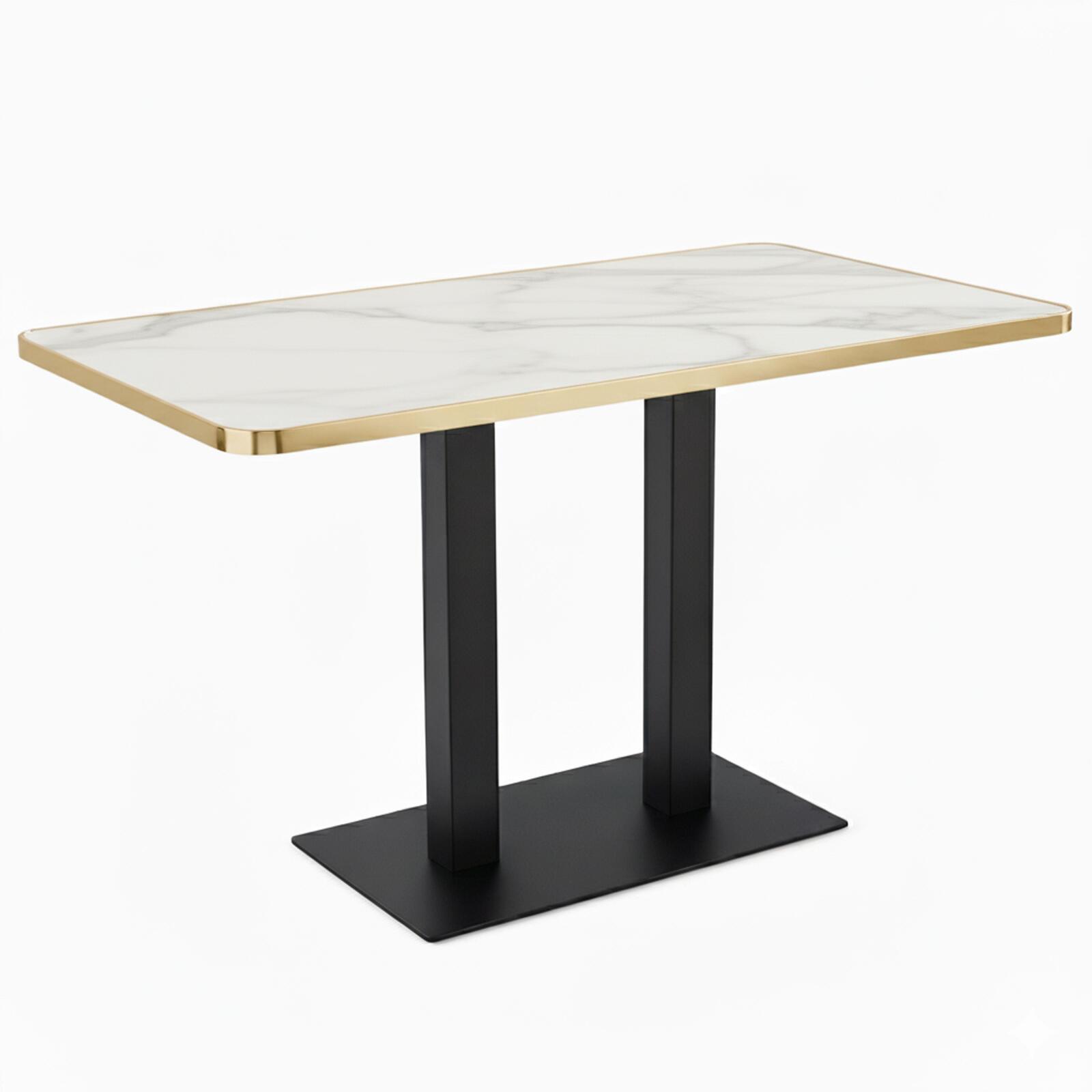 Tablero para mesa de laminado 120x60 cm con cantos de aluminio Tablero para mesa de laminado 120x60 cm con cantos de aluminio