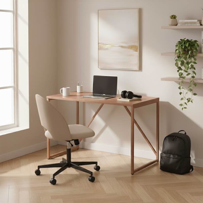 Escritorio liso 120 x 60 cm