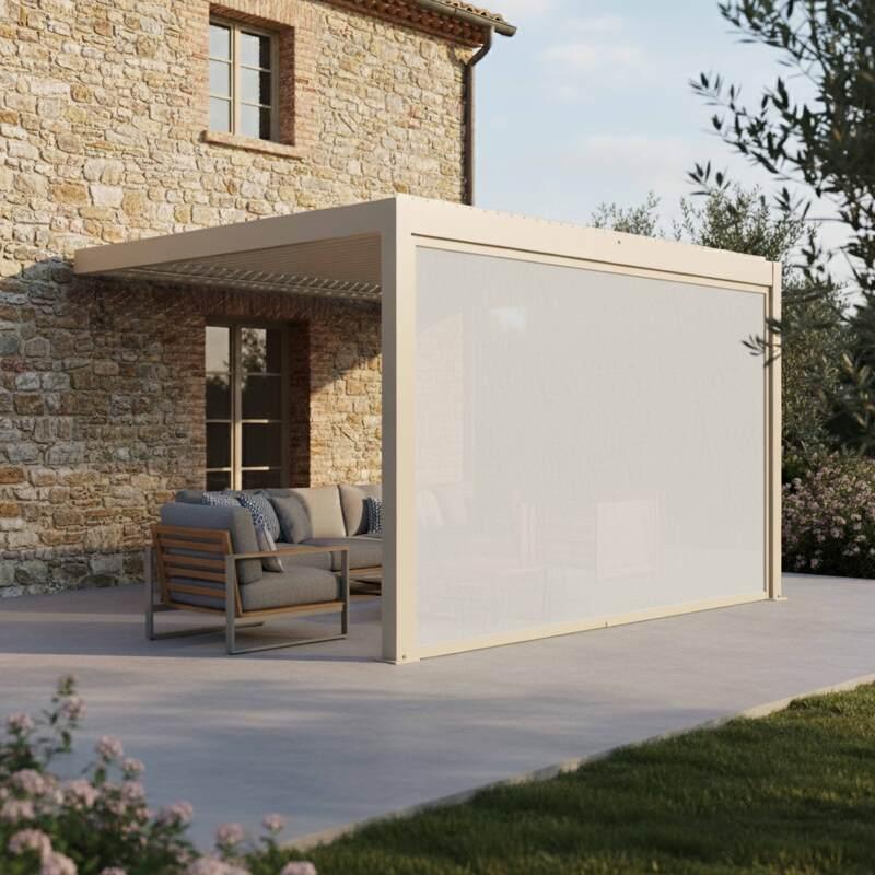 Toldo para pérgola bioclimática KAVALA y THEBES (4/6)