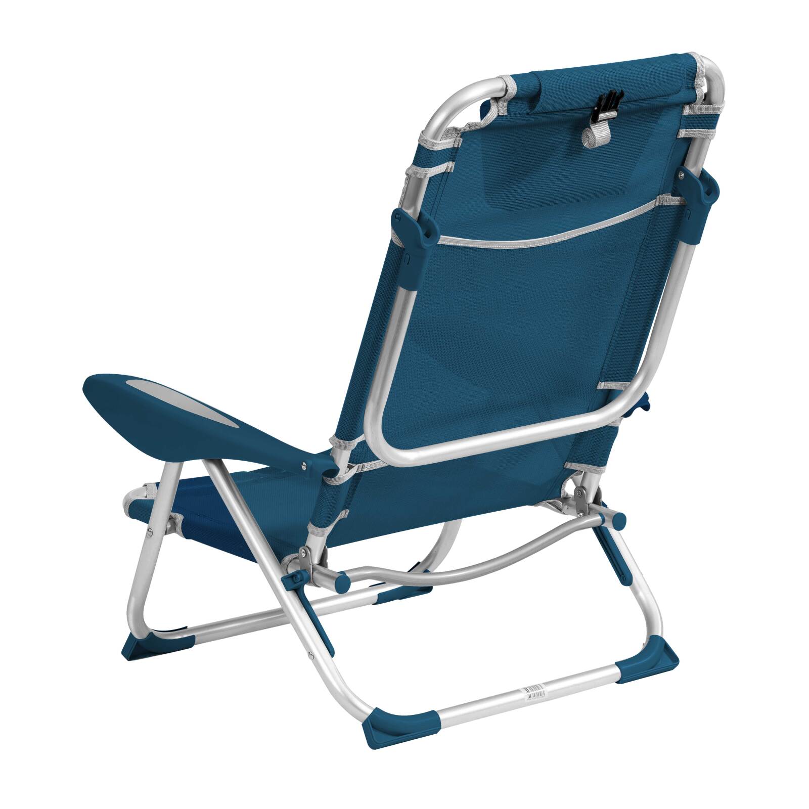 Silla de playa plegable reclinable 4 posiciones
