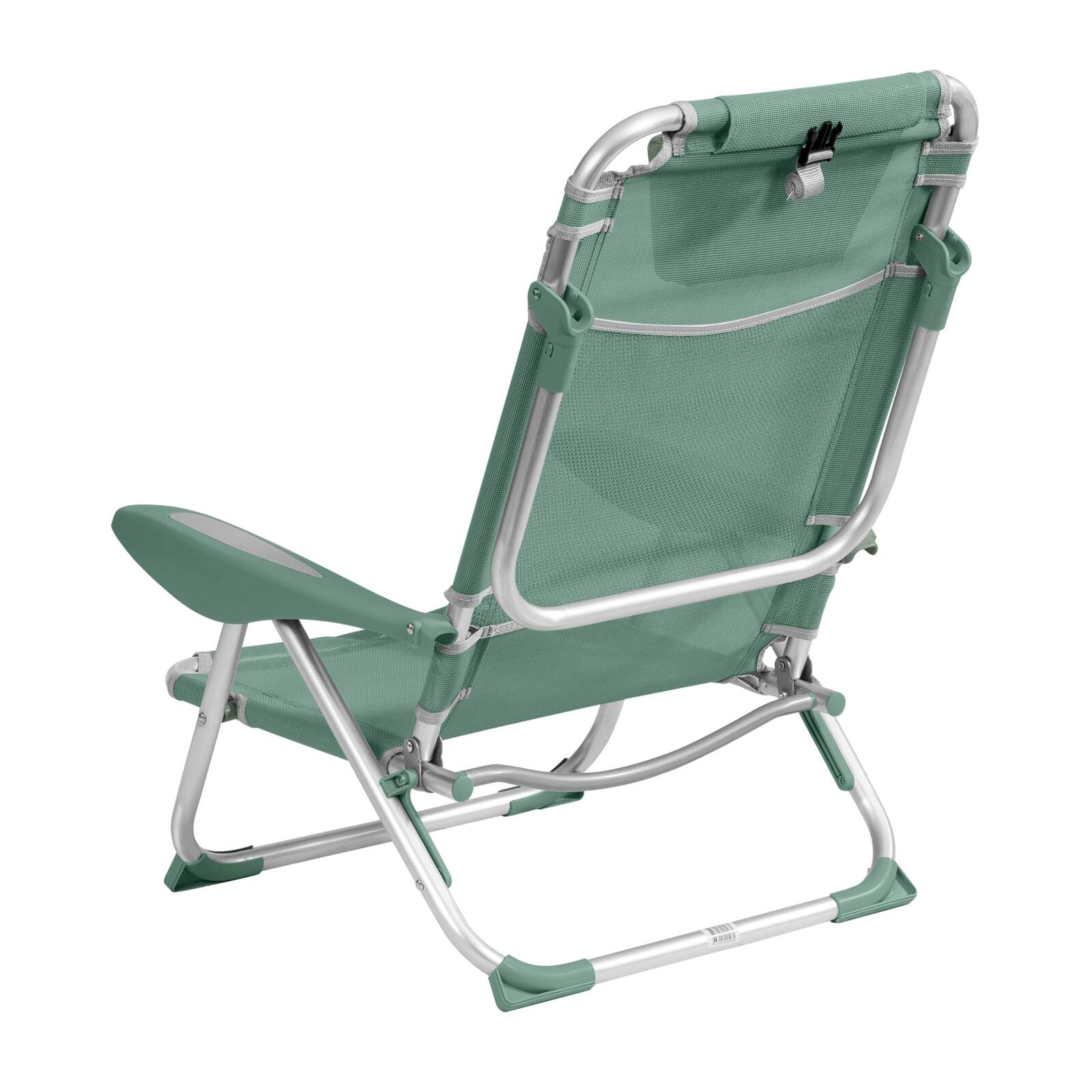 Silla de playa plegable reclinable 4 posiciones