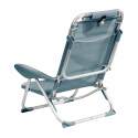 Silla de playa plegable reclinable 4 posiciones