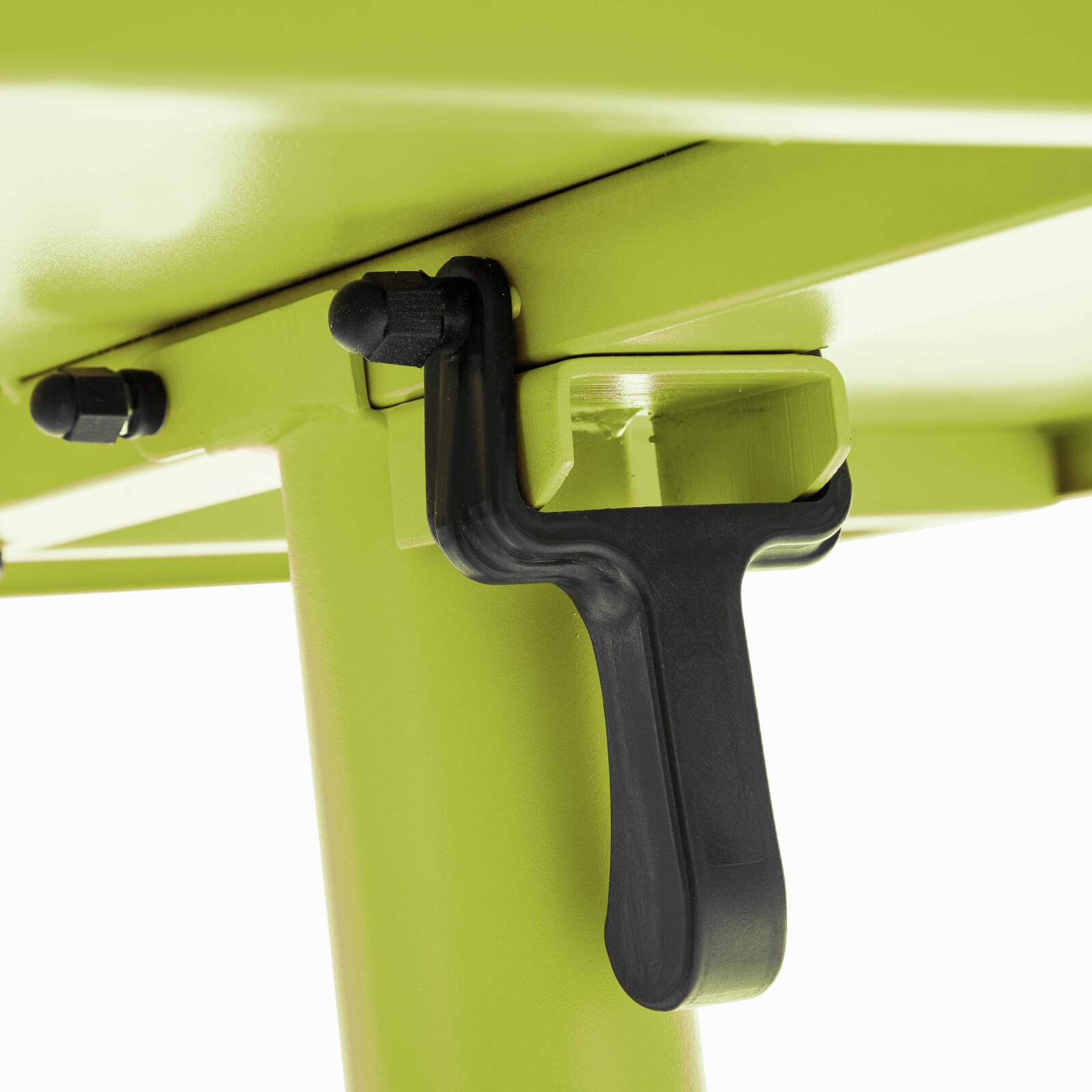 Mesa de jardín cuadrada de metal reclinable 4 personas 70x70 cm