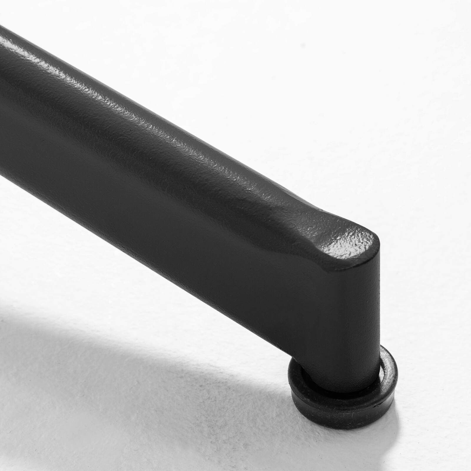 Mesa de jardín bistró redonda de metal reclinable 4 personas Ø70x72 cm 