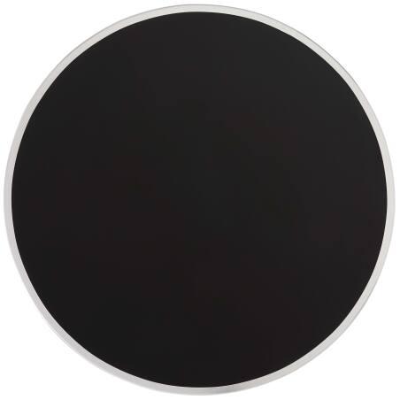 Mesa redonda de laminado 2 personas inclinable con bordes de aluminio y pie de hierro fundido Ø60 cm (6/7)