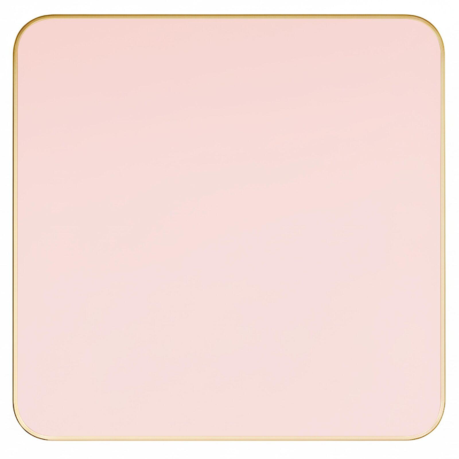 Tablero para mesa de laminado 70x70 cm con cantos de aluminio