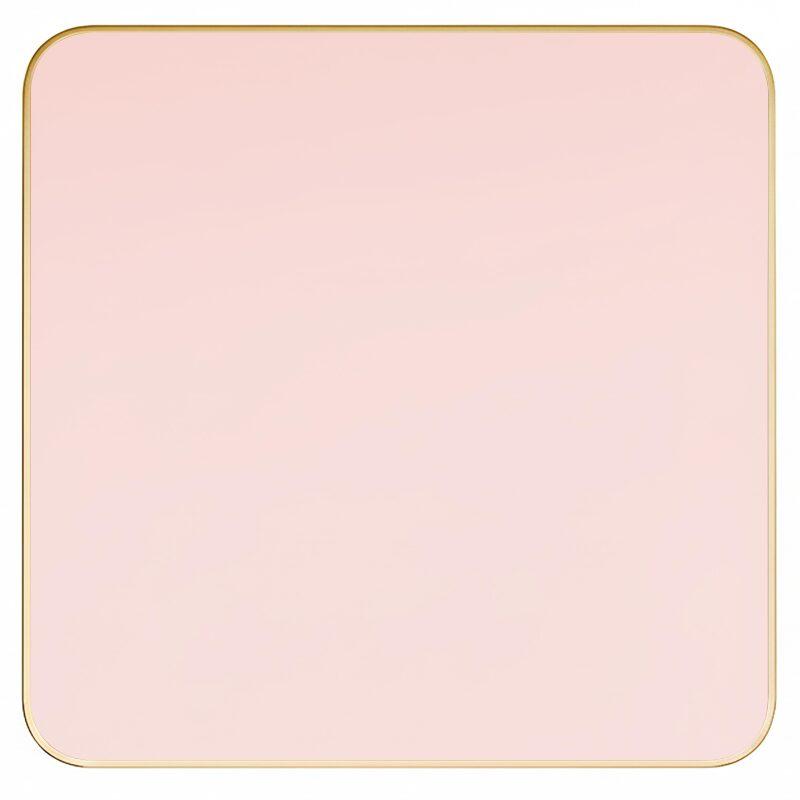 Tablero para mesa de laminado 70x70 cm con cantos de aluminio