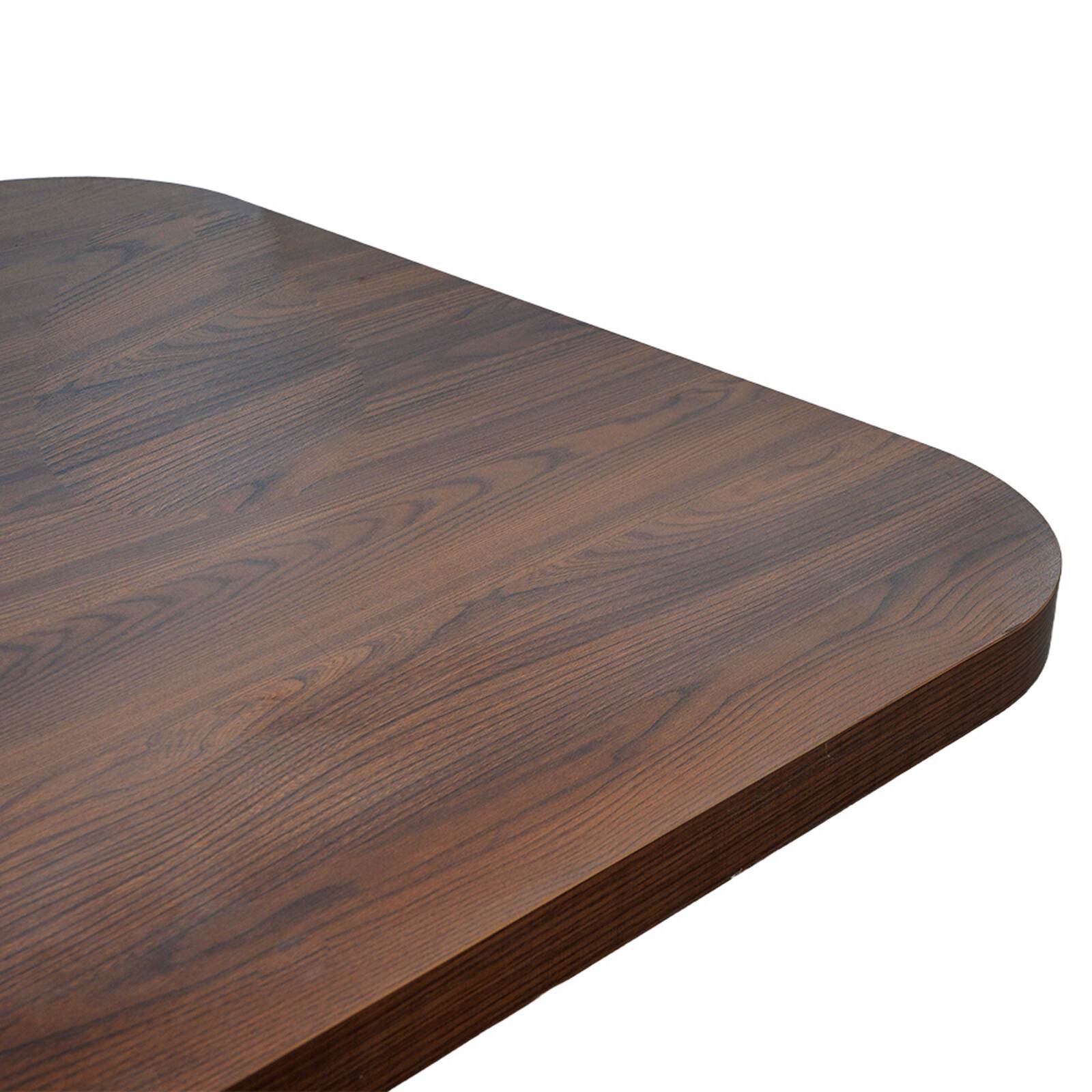 Mesa de comedor efecto madera para 8 personas