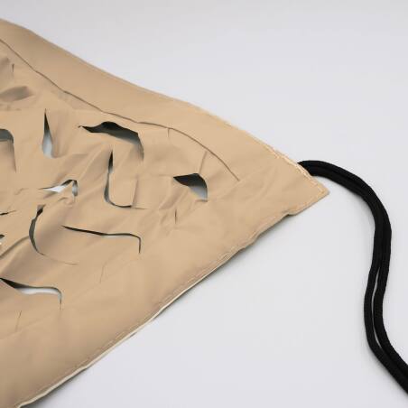 Vela de sombra rectangular calada reversible 4x3 m (3/5)