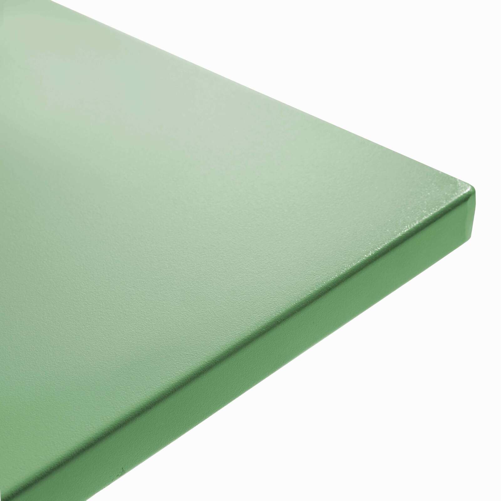 Mesa de jardín bistro cuadrada inclinable de metal 70x70 cm y 2 sillas 