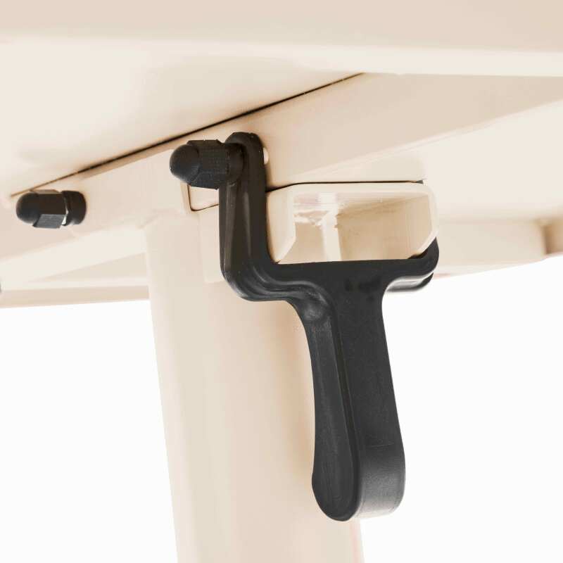 Mesa de jardín bistro cuadrada inclinable de metal 70x70 cm y 2 sillas con reposabrazos (5/9)