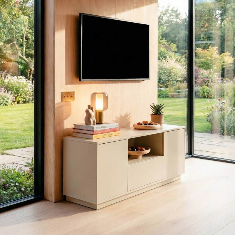 Mueble TV colorido 140 cm