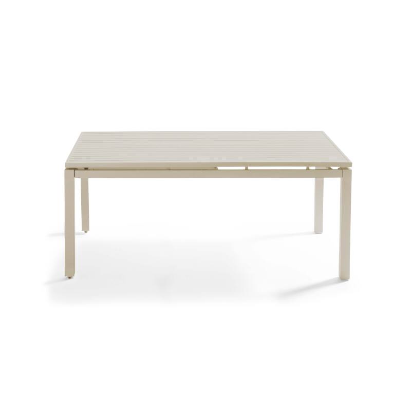 Mesa de jardín extensible de aluminio 8 a 10 personas 180/240x90 x76 cm  (4/9)