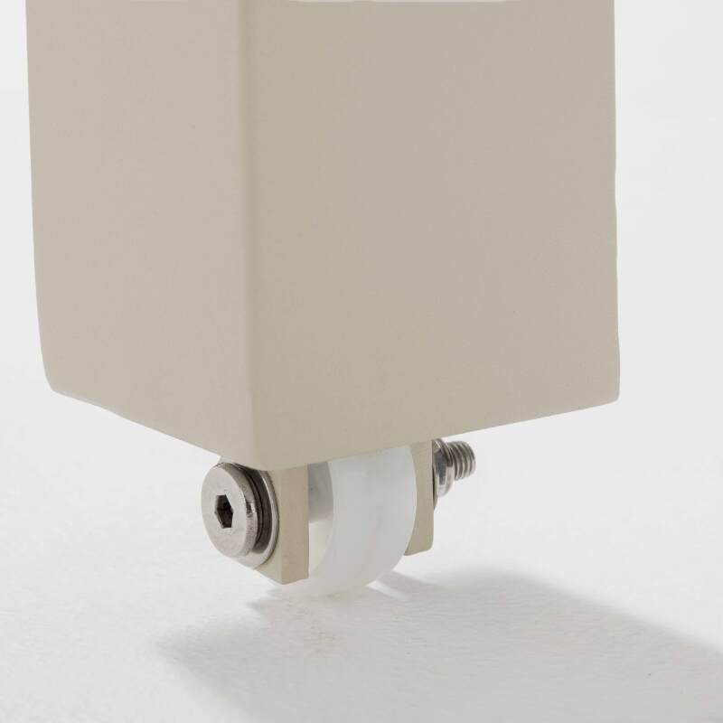 Mesa de jardín extensible de aluminio 8 a 10 personas 180/240x90 x76 cm  (6/9)