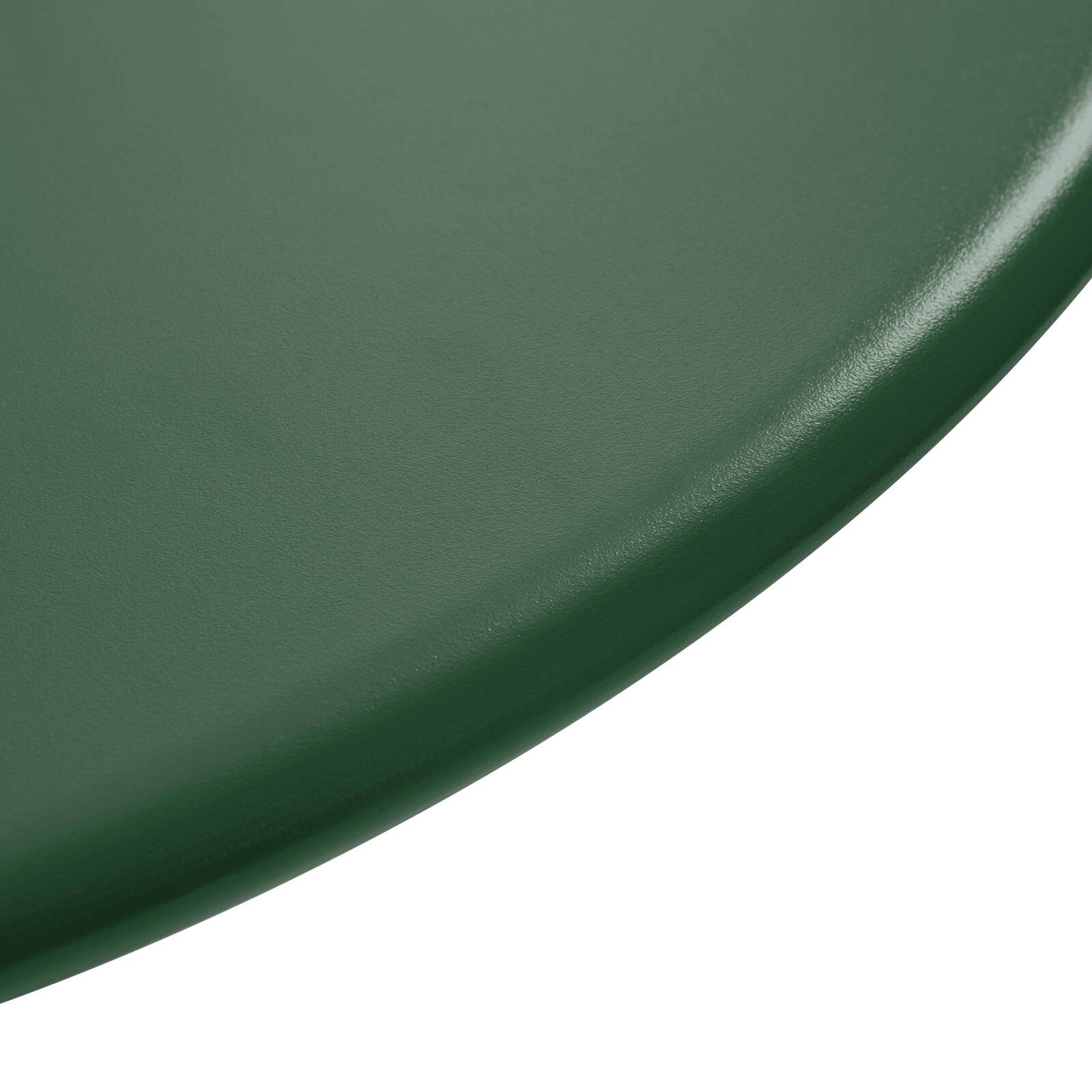 Mesa de jardín bistro redonda inclinable de metal con pie emprotado Ø70 cm y 2 sillas