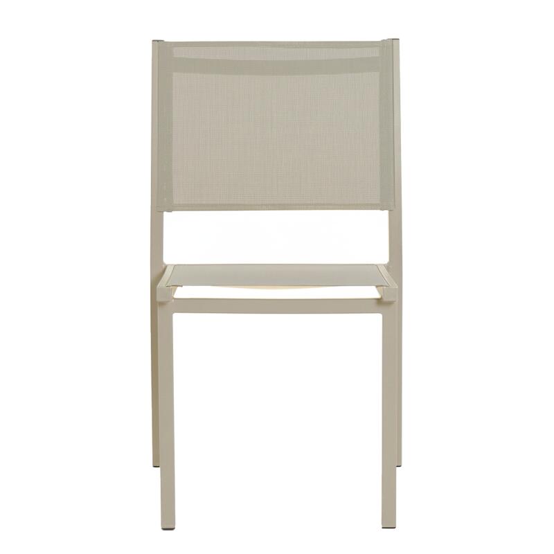 Silla de jardín de aluminio y textileno (5/7)