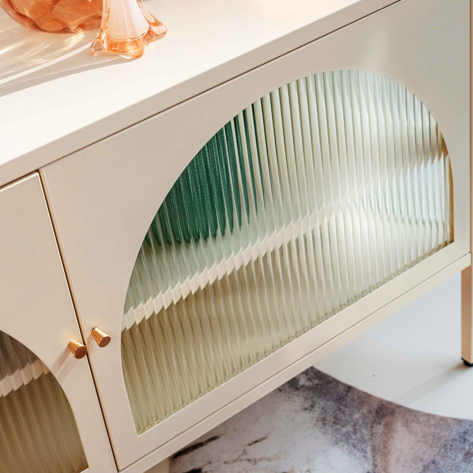 Mueble TV 115cm de metal de estilo moderno