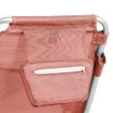 Silla de playa plegable reclinable 4 posiciones