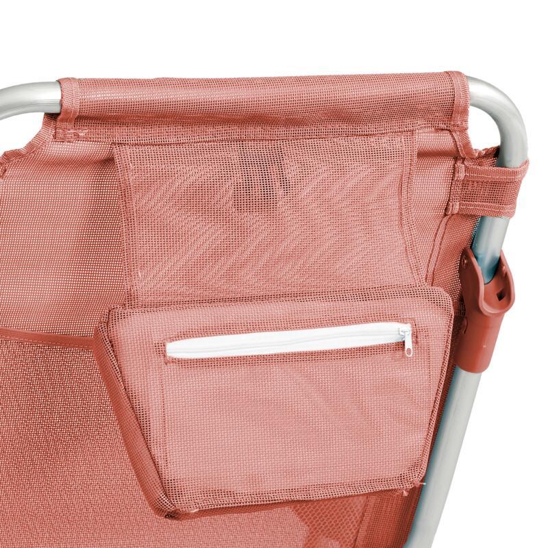 Silla de playa plegable reclinable 4 posiciones (3/5)