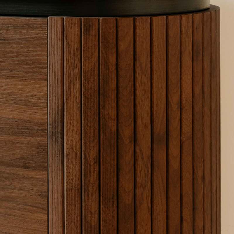 Mueble TV de efecto madera 200 cm (2/7)