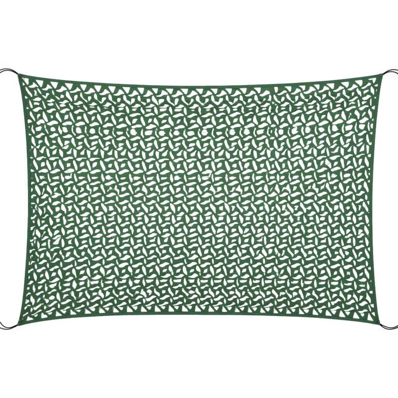 Vela de sombra rectangular calada reversible 4x3 m