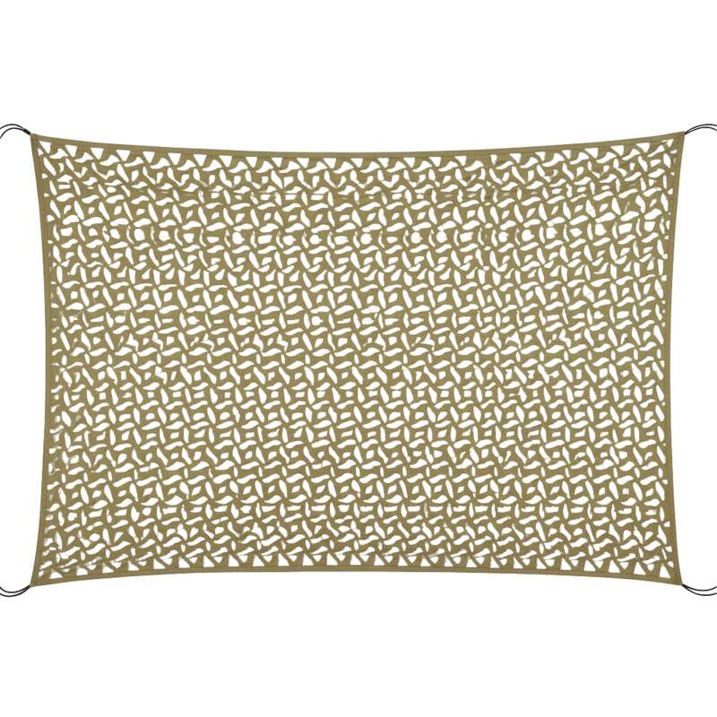 Vela de sombra rectangular calada reversible 4x3 m (4/7)