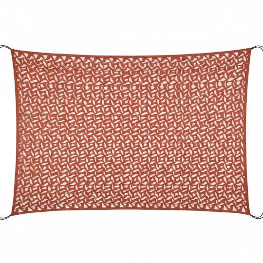 Vela de sombra rectangular calada reversible 4x3 m