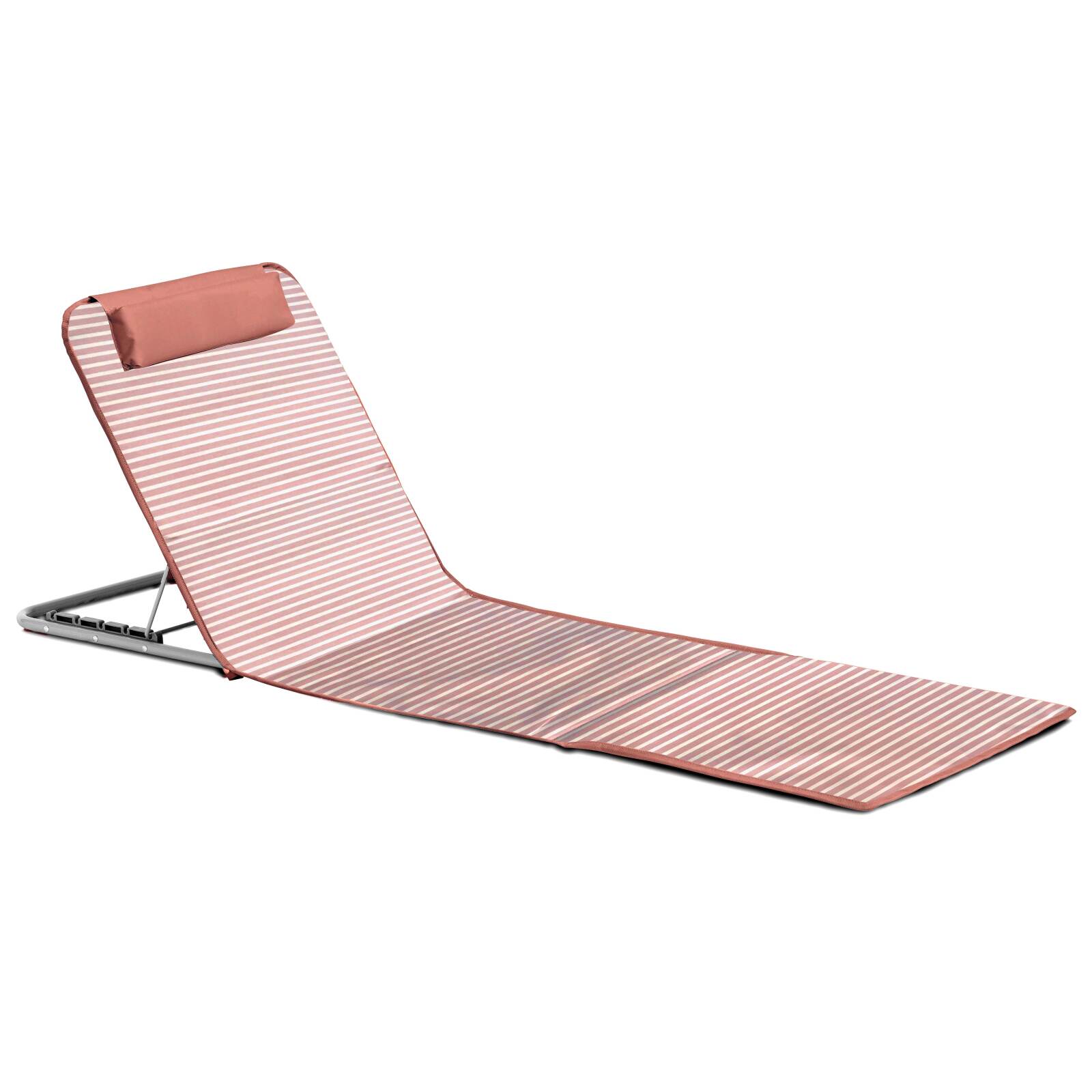 Tumbona de playa plegable reclinable 5 posiciones