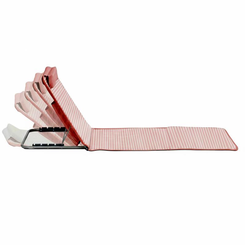 Tumbona de playa plegable reclinable 5 posiciones (5/6)