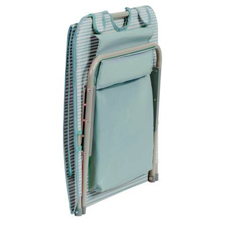 Tumbona de playa plegable reclinable 5 posiciones (4/7)