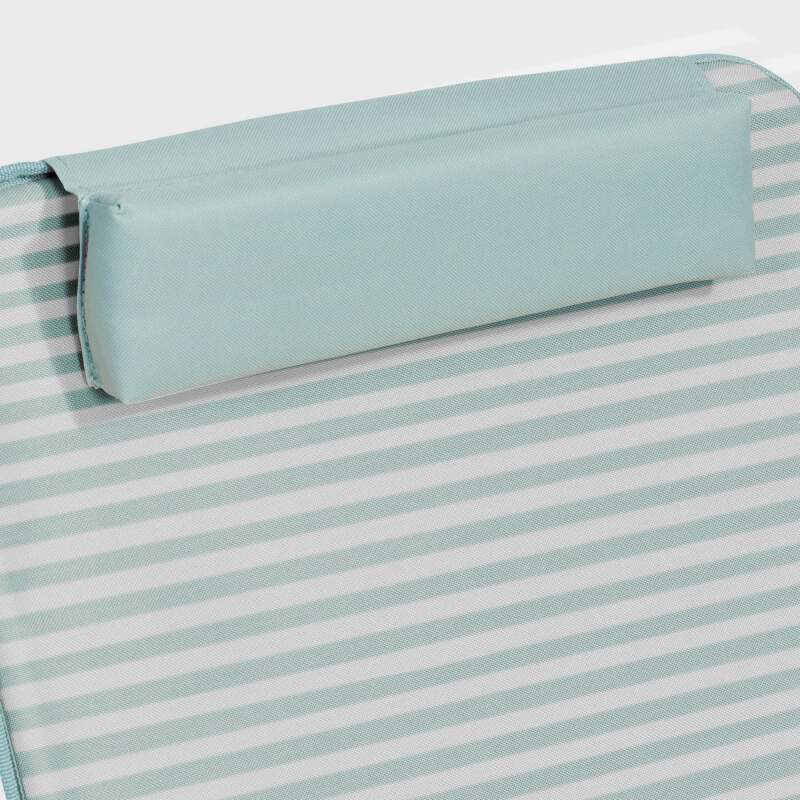 Tumbona de playa plegable reclinable 5 posiciones (3/7)