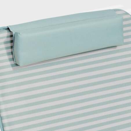 Tumbona de playa plegable reclinable 5 posiciones (3/7)