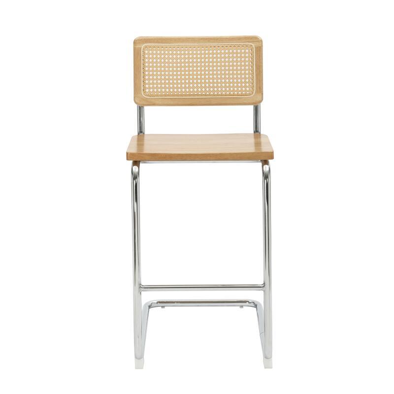 Sillas altas de madera y metal - Lote de 2 (6/8)