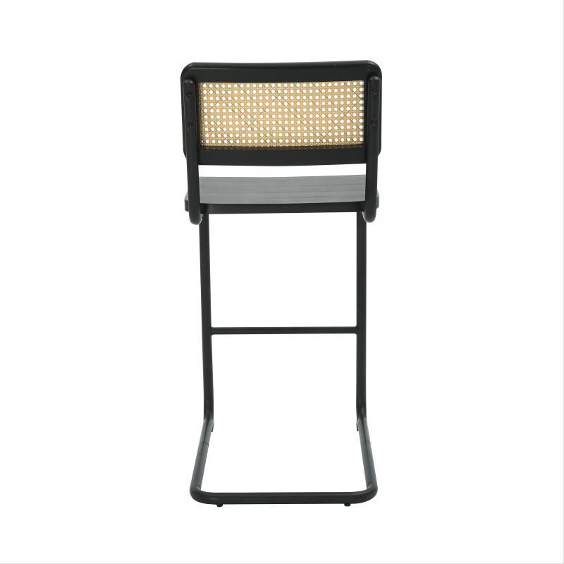 Sillas altas de madera y metal - Lote de 2 (7/8)